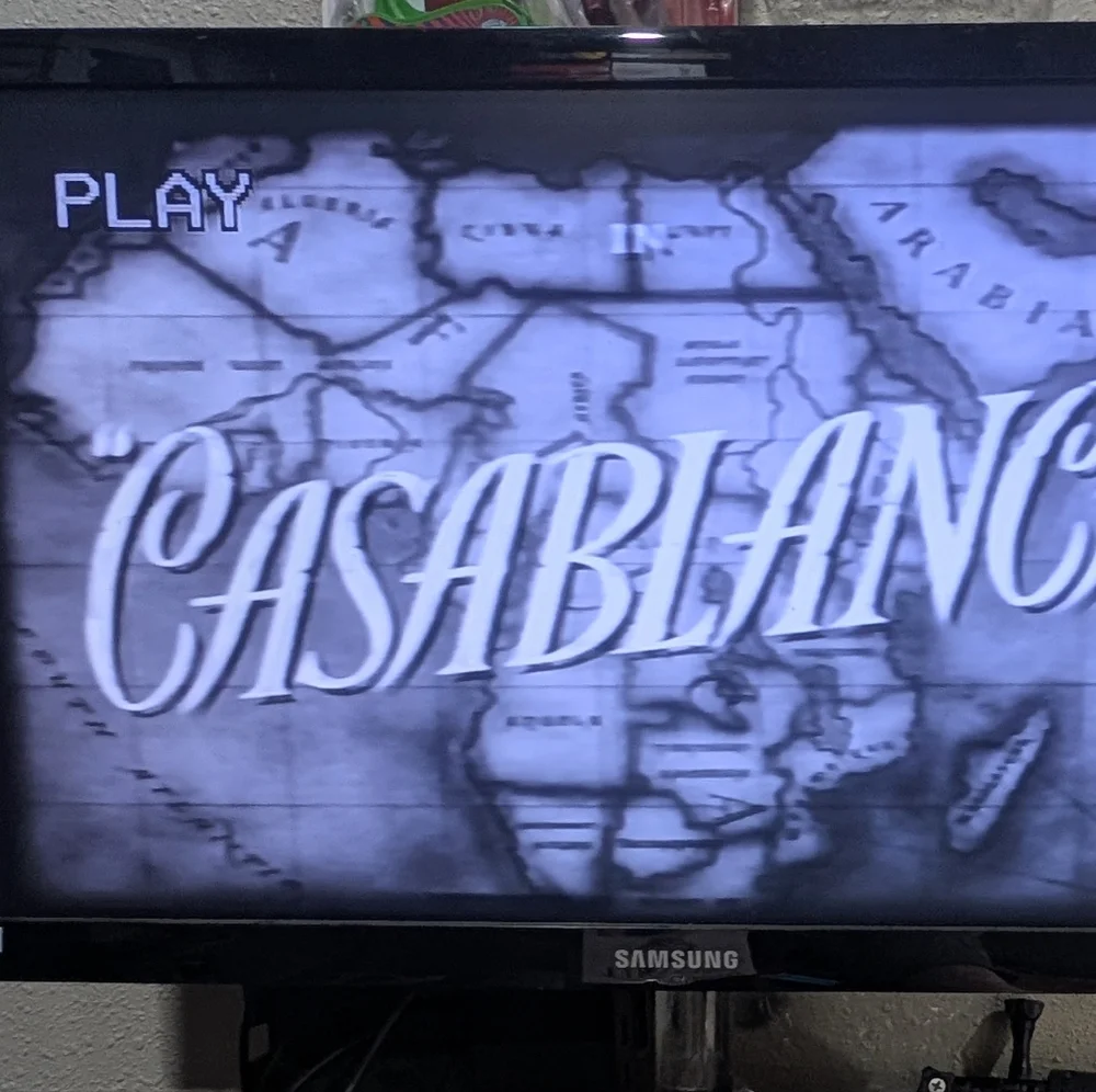 Casablanca (1942) VHS cassette movie